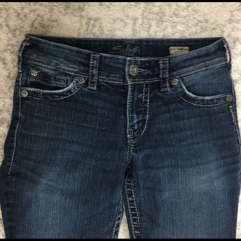 Silver Suki Surplus Bootcut Denim Jeans